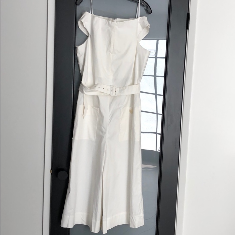 Tibi white jumpsuit